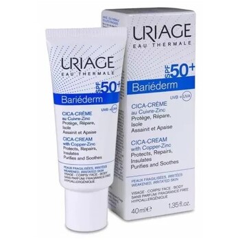 Bariéderm CICA Cream SPF50+ - Ochranný krém pre citlivú pokožku so sklonom k rôznym podráždeniam
